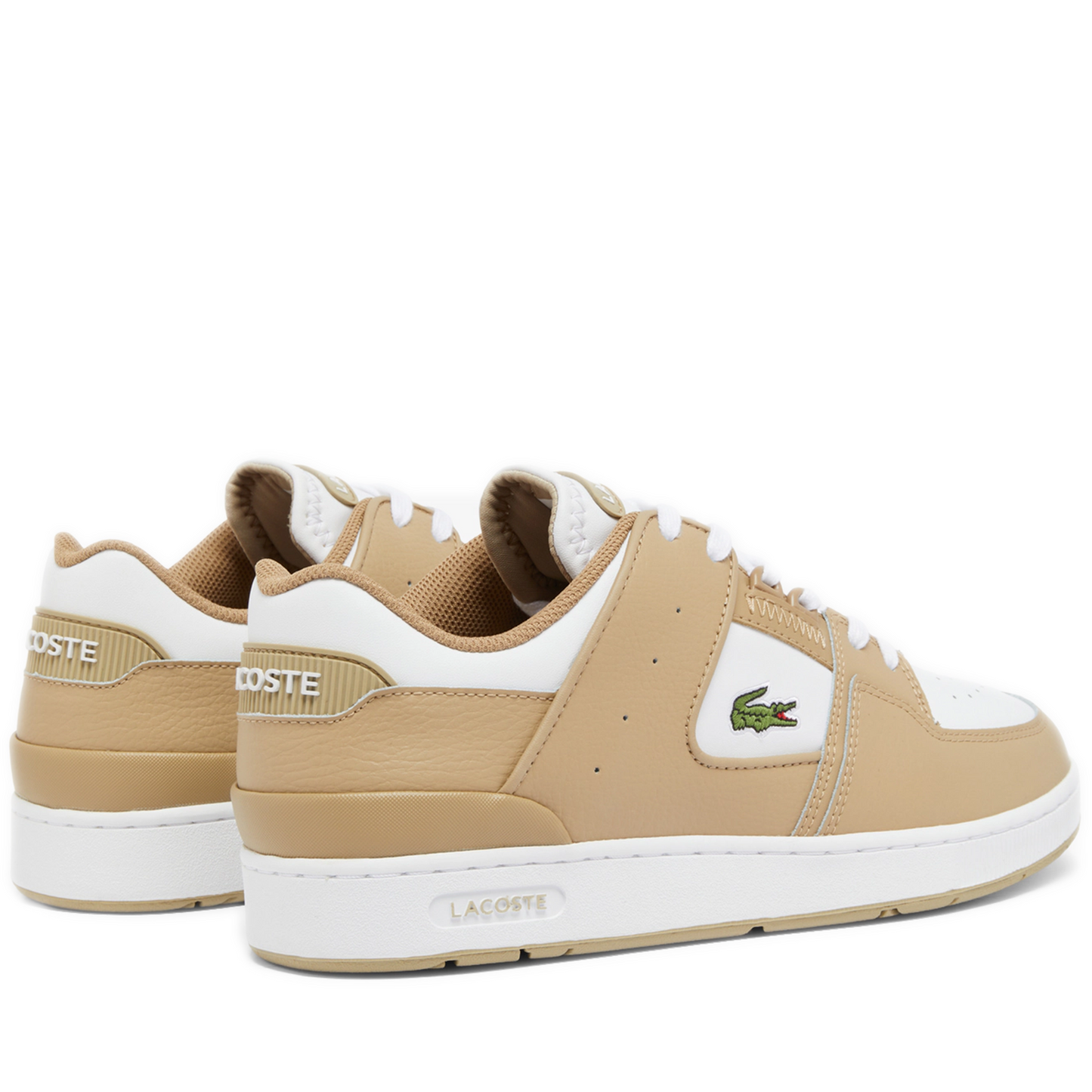 Men's Lacoste Court Cage - Light Brown/White