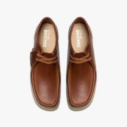 Men's Clarks Wallabee Leather - Tan Leather