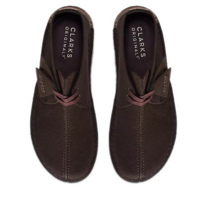 Men's Clarks Desert Trek - Dark Brown