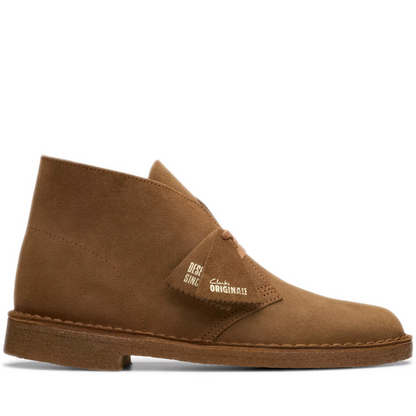 Men's Clarks Desert Boot - Cola Suede Cola