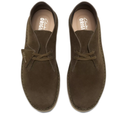 Men's Clarks Desert Boot - Dark Khaki