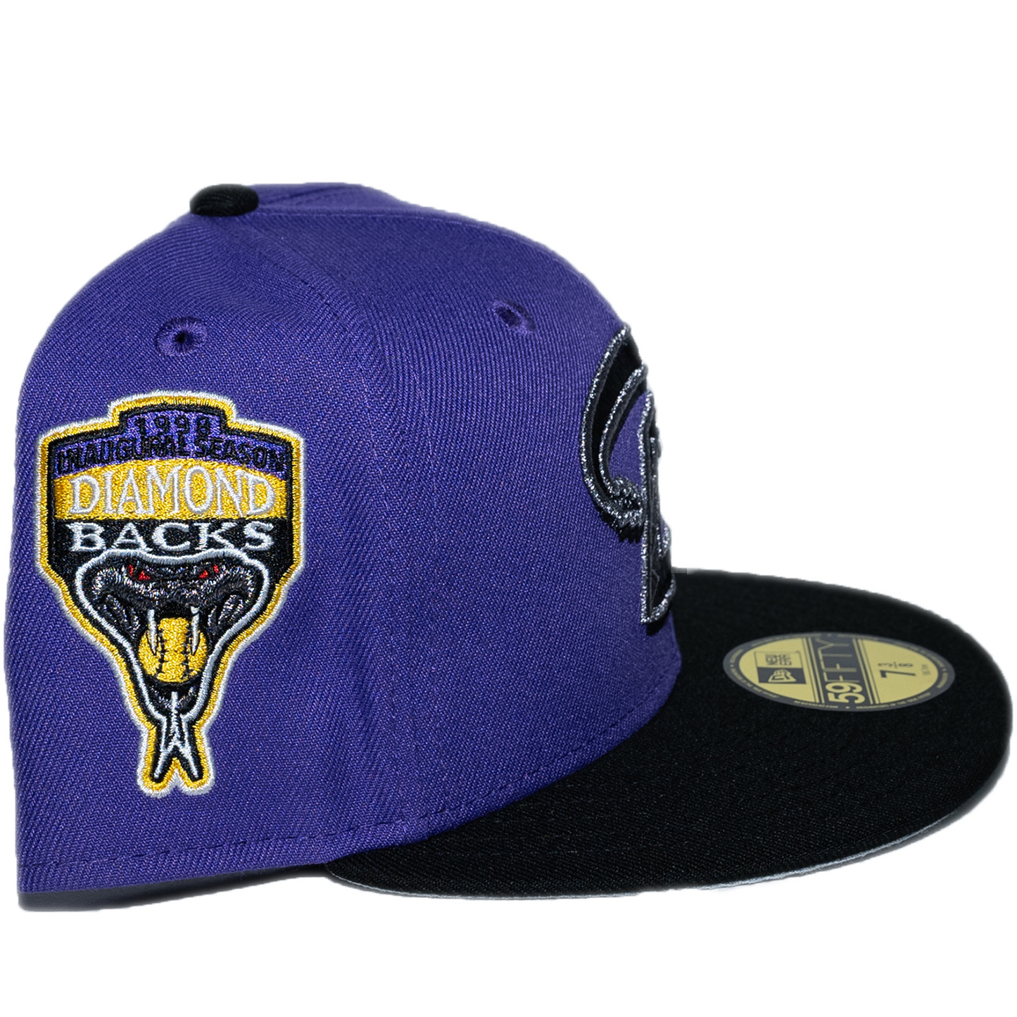 New Era Arizona Diamondbacks 59Fifty Fitted Hat - Purple/ Black