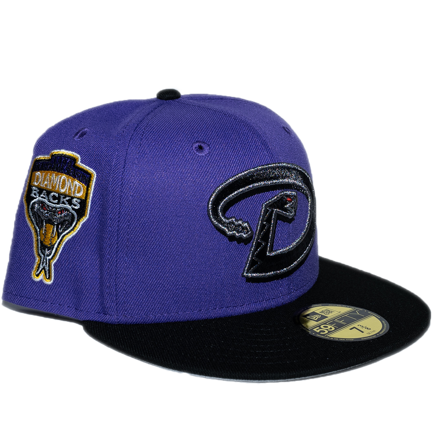 New Era Arizona Diamondbacks 59Fifty Fitted Hat - Purple/ Black