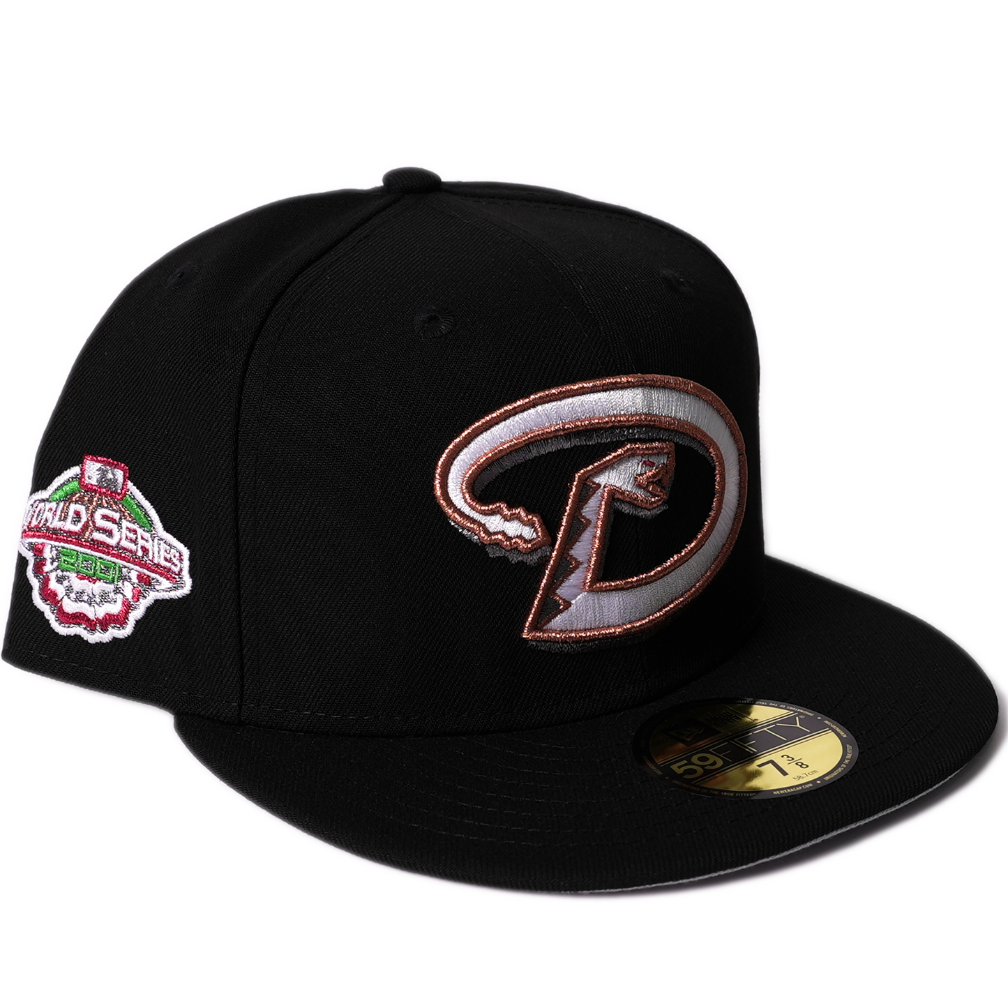 New Era Arizona Diamondbacks 59Fifty Fitted Hat - Black/ Grey