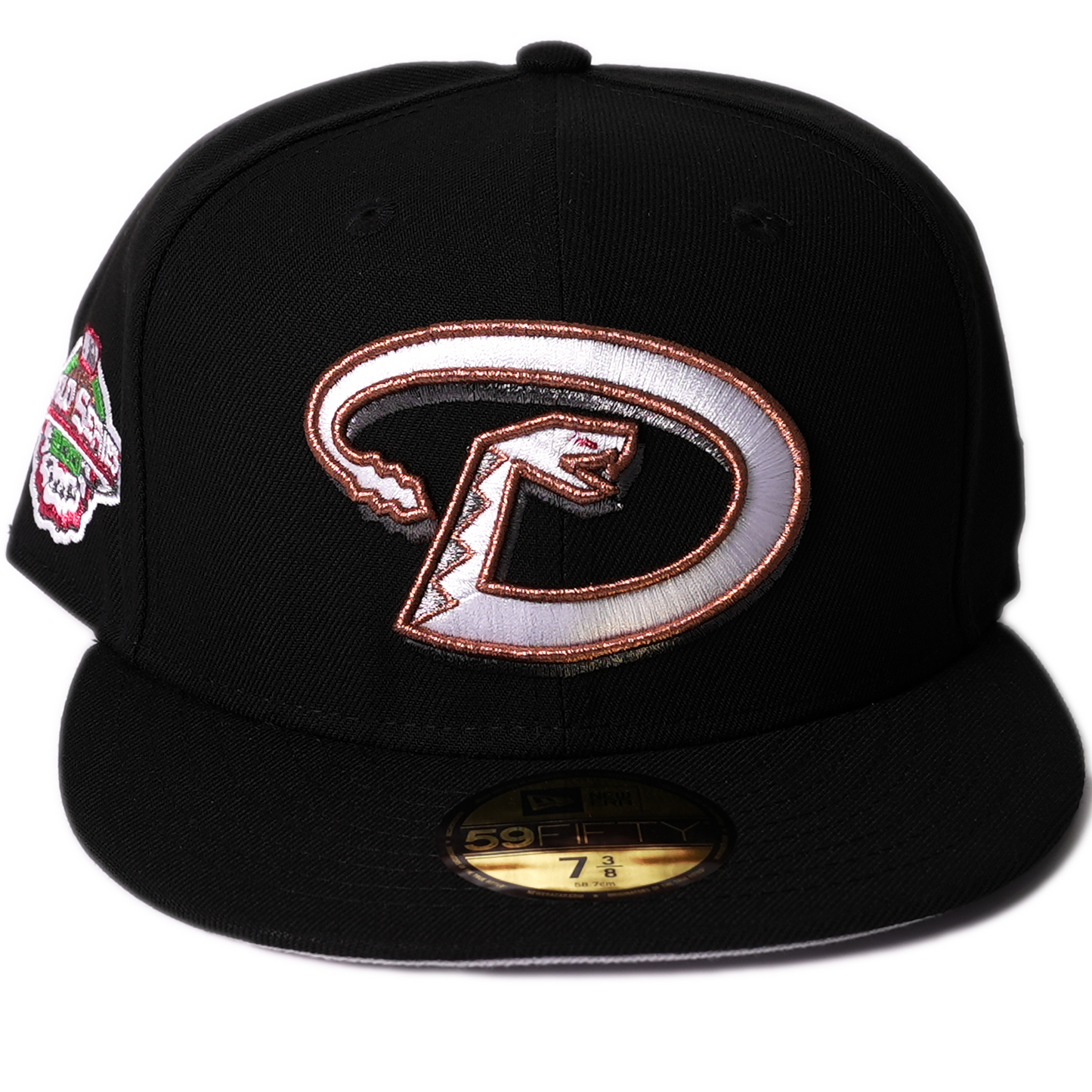 New Era Arizona Diamondbacks 59Fifty Fitted Hat - Black/ Grey