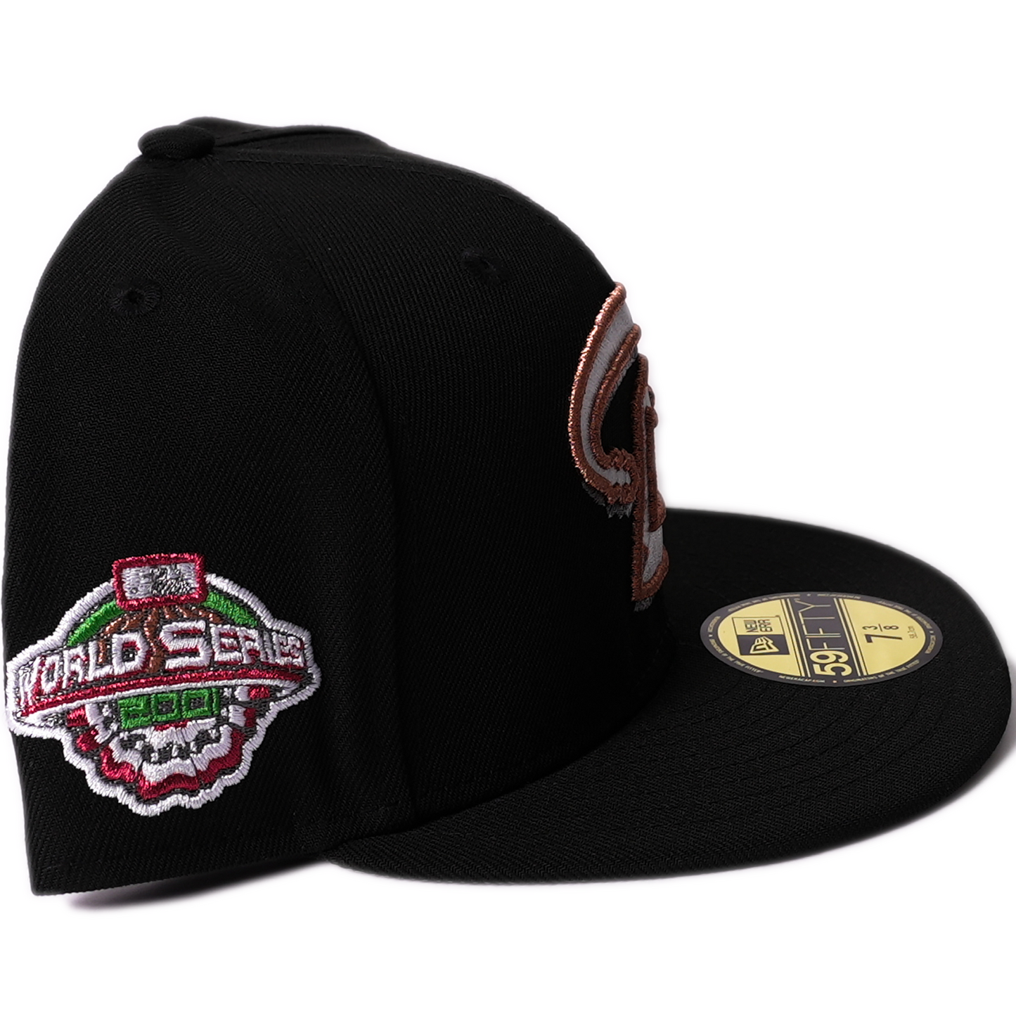 New Era Arizona Diamondbacks 59Fifty Fitted Hat - Black/ Grey