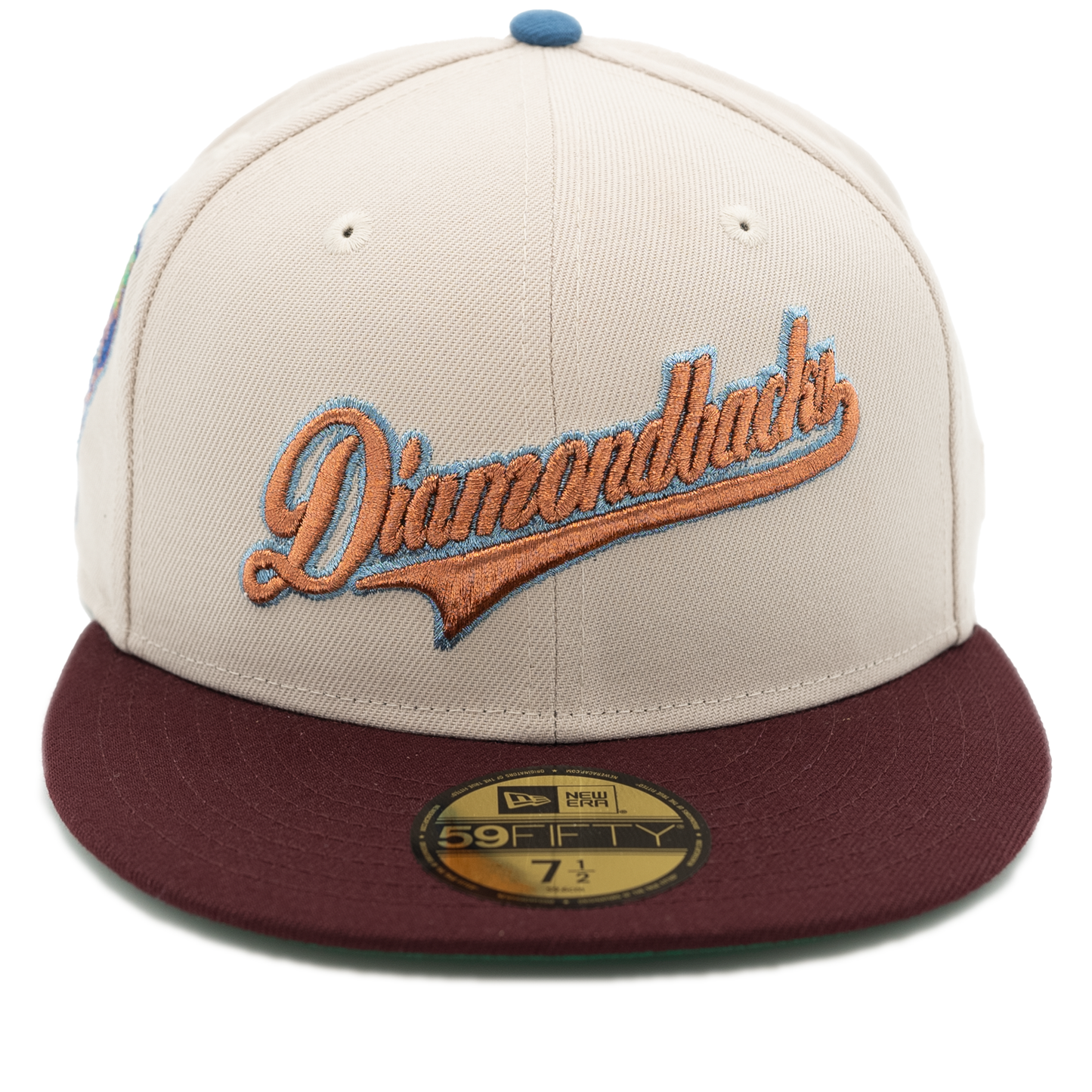 New Era Arizona Diamondbacks 59Fifty Fitted Hat - Stone/ Maroon