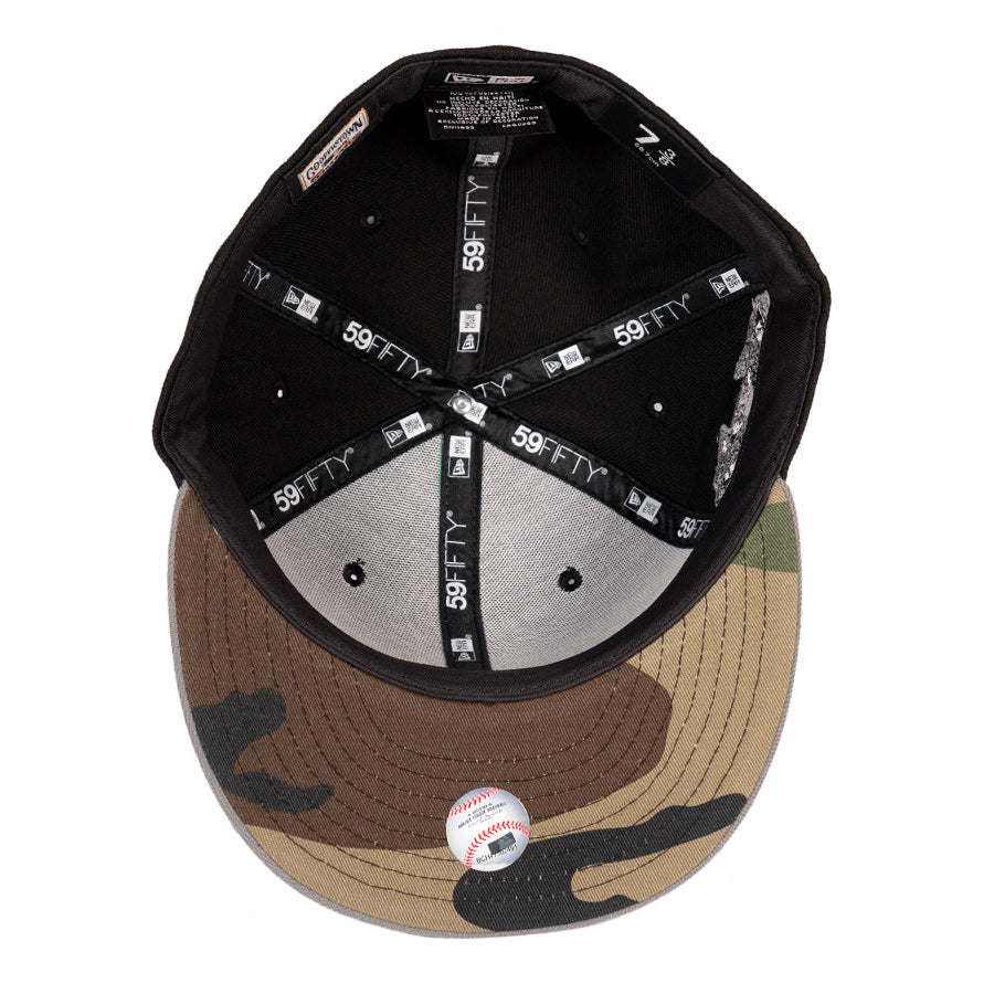 New Era Atlanta Braves - 59FIFTY Custom Fitted Hat - BlackStorm / Camo