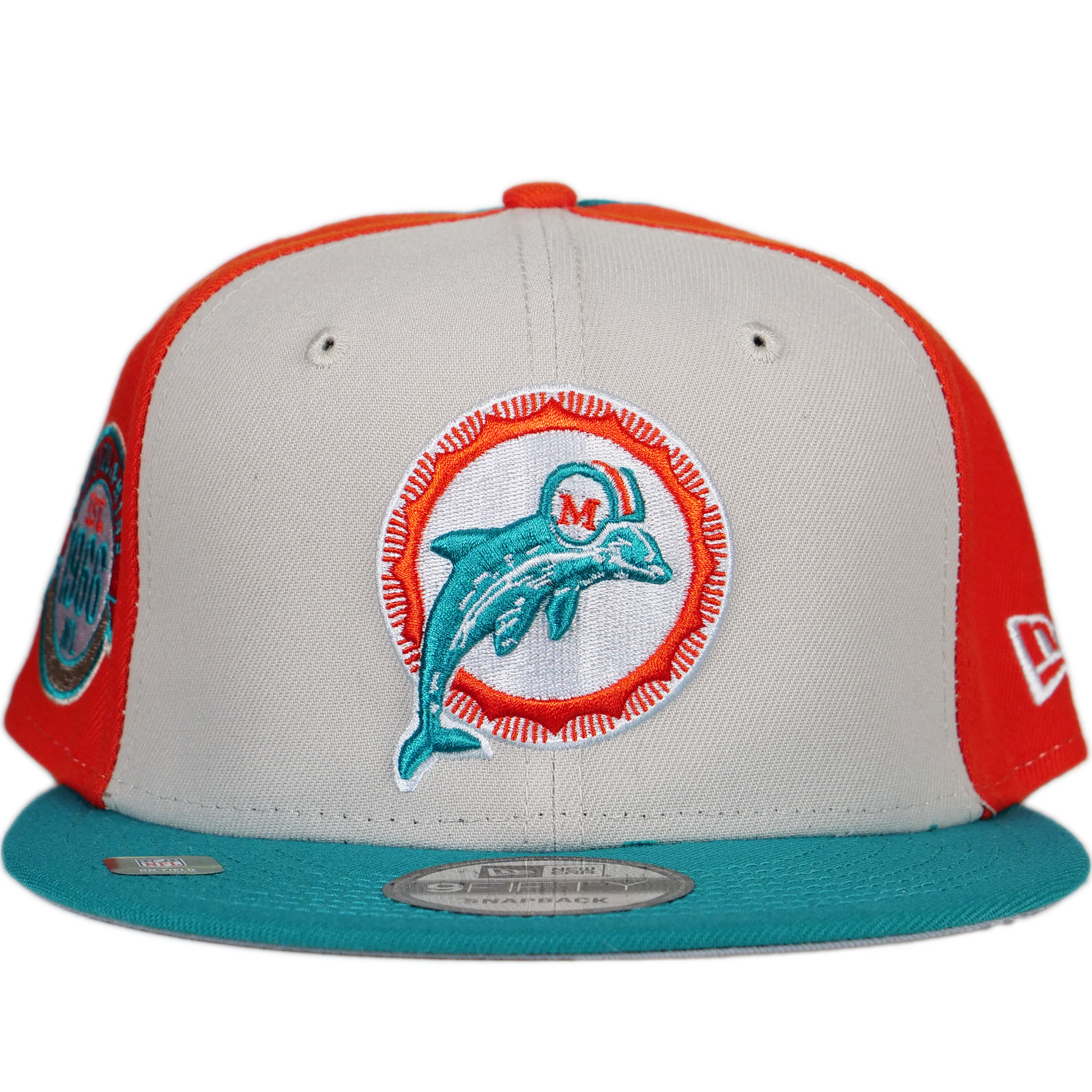 New Era Miami Dolphins Grey Edition 9Fifty Snapback Cap