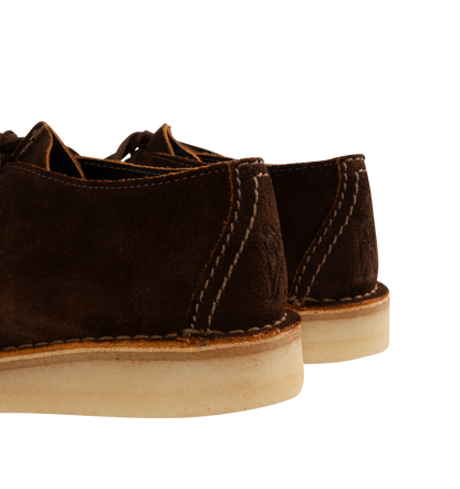 Men's Clarks Desert Trek Suede - Brown/Chestnut