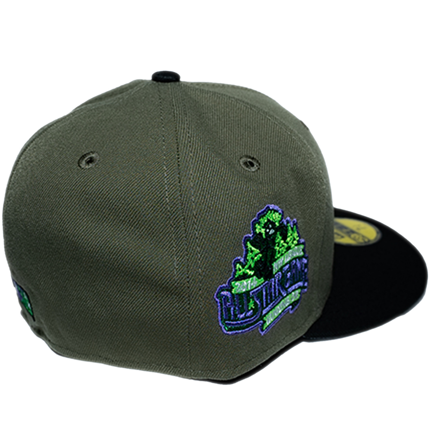 New Era Eugene Emeralds 59Fifty Fitted Hat - Olive/ Black