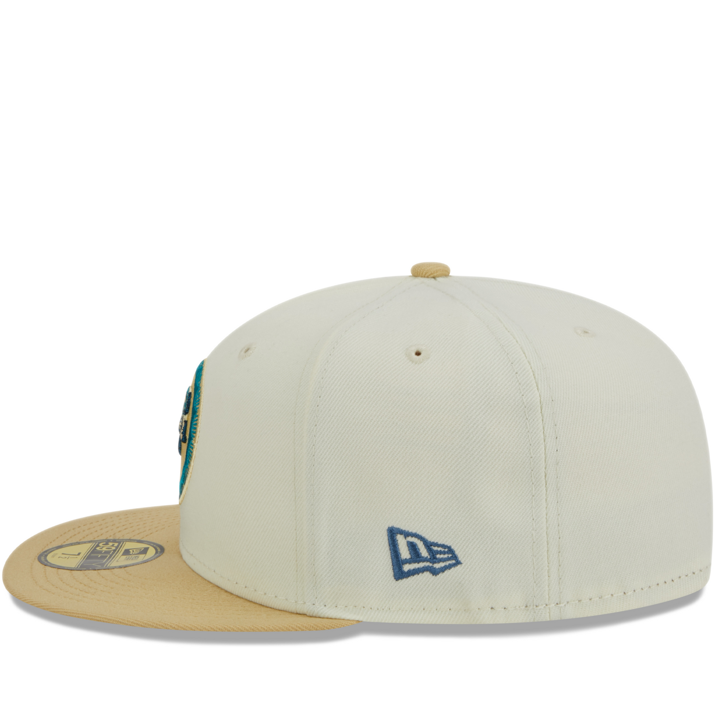 New Era Miami Dolphins City Icon 59FIFTY Fitted Hat - White/ Cream