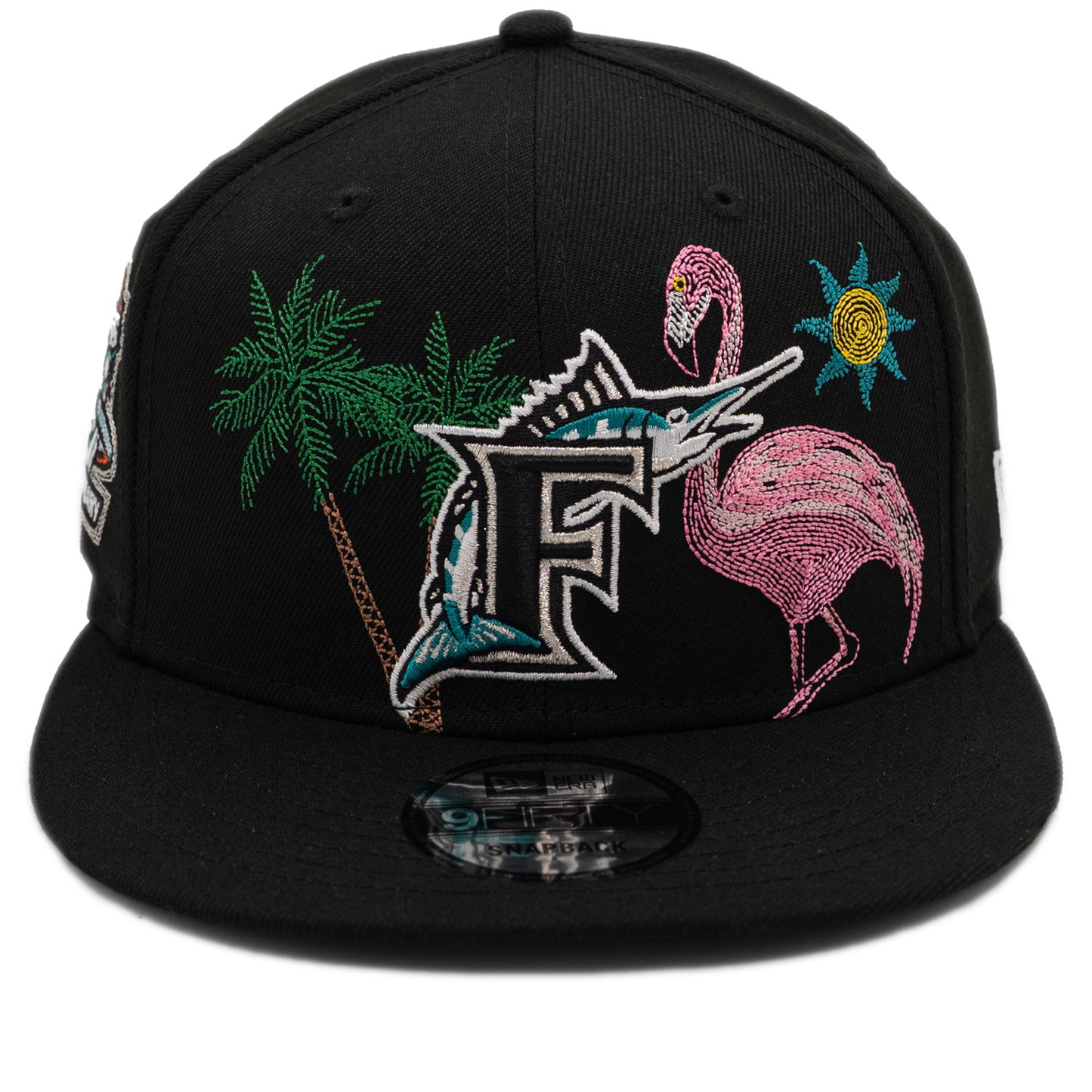 New Era Florida Marlins State 9FIFTY Adjustable Hat - Original Team Colors