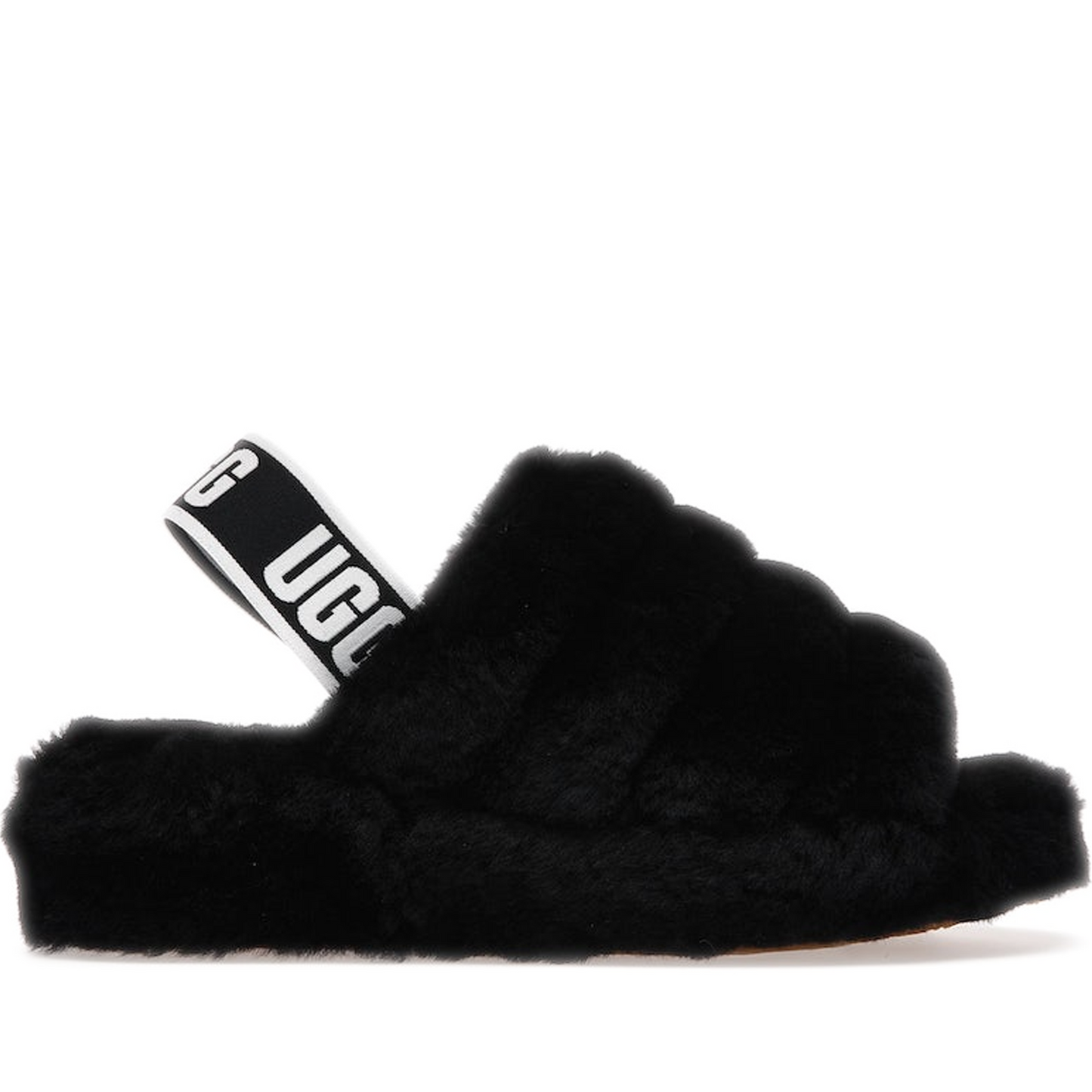 Ugg Women's Fluff Yeah Slide Sandals - Black