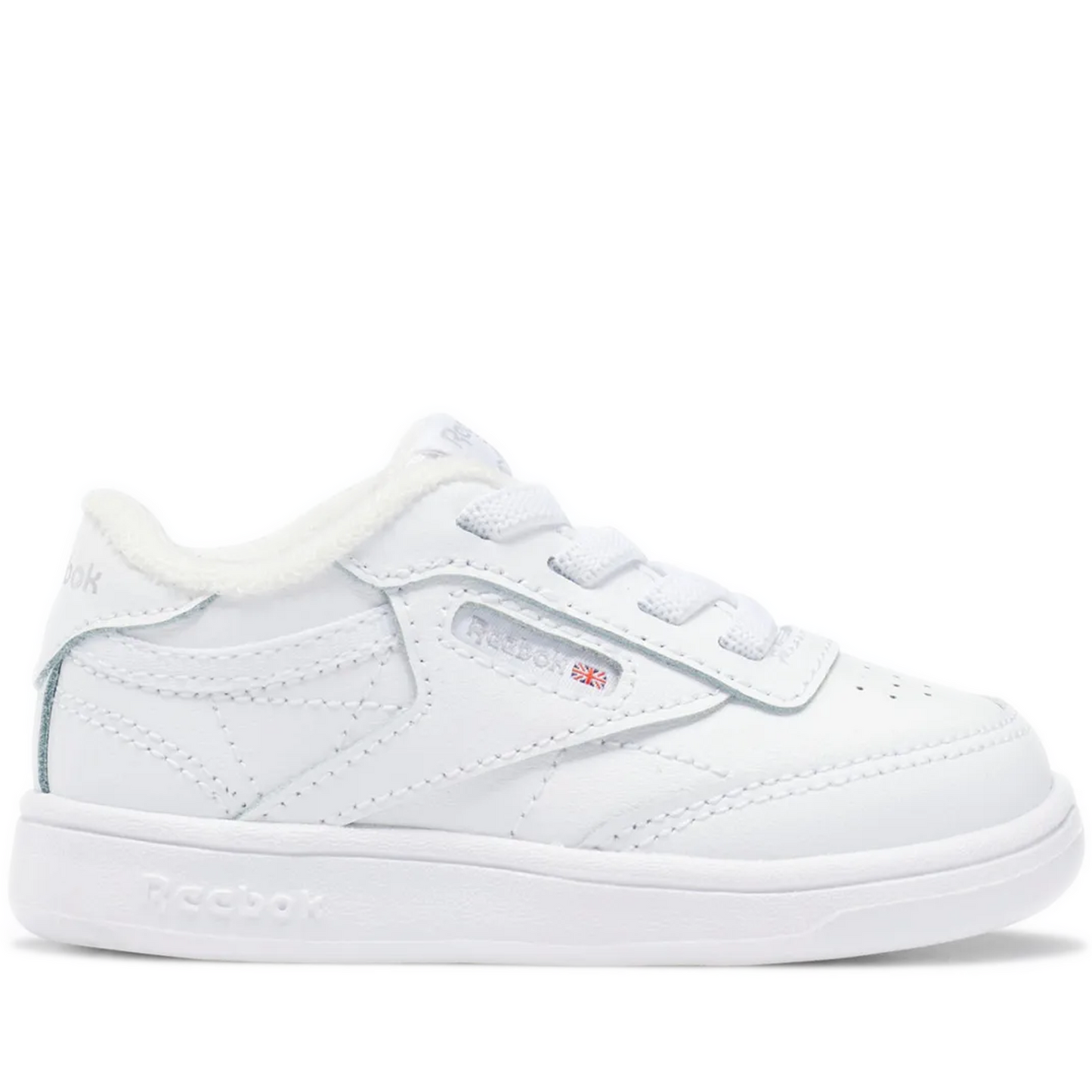 Infants Reebok Club C Shoes - White/ Grey