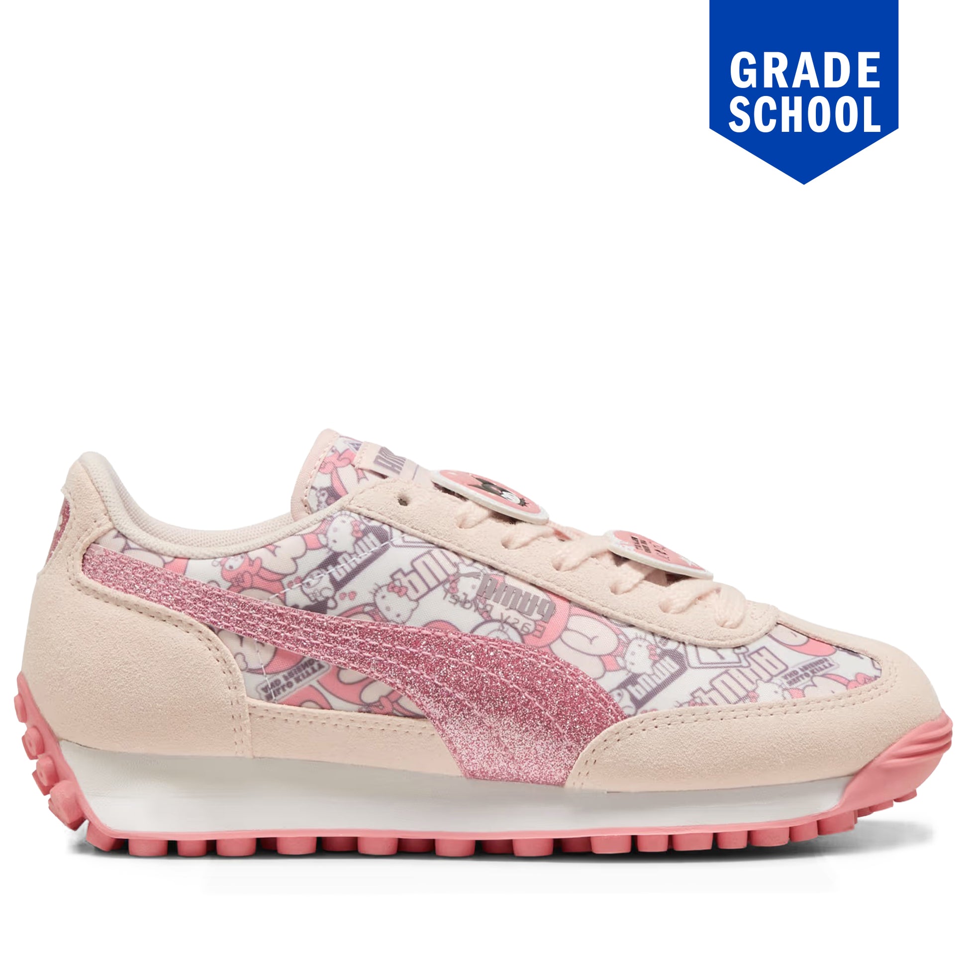 Puma Sneakers Grade School Puma X Hello Kitty and Friends Easy Rider jasmine-flower-pinkscape