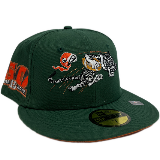 New Era Cincinnati Bengals 59Fifty Fitted Hat - Forest Green