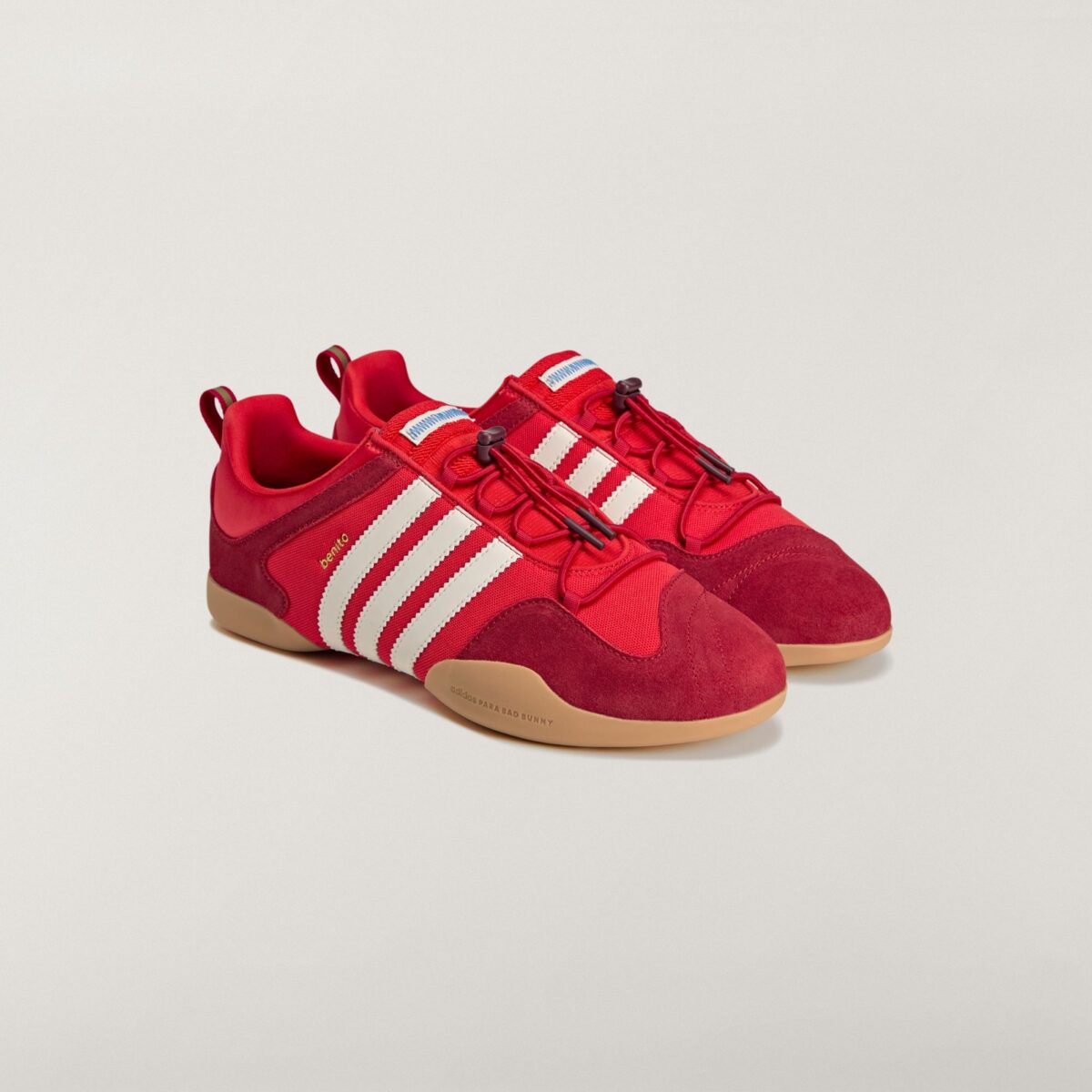 Men's Adidas Ballerina x BAD BUNNY - Flamboyan Red