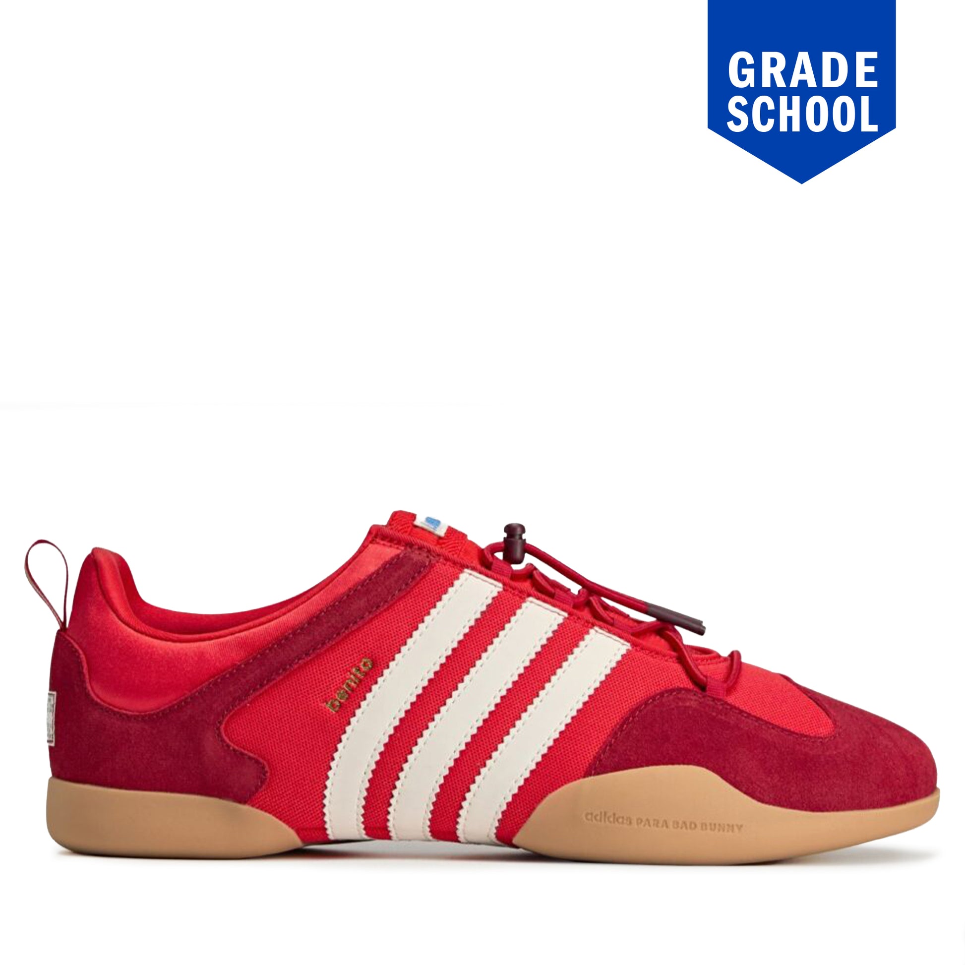 GS Adidas Ballerina x BAD BUNNY - Flamboyan Red Flamboyan Red