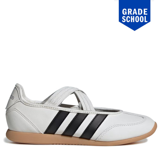 Grade School Adidas Barreda Mary Jane Junior - Core White/Core Black Core White Core Black