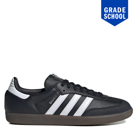 Grade School Adidas Samba OG Jeremy Scott - Core Black/White Core Black White