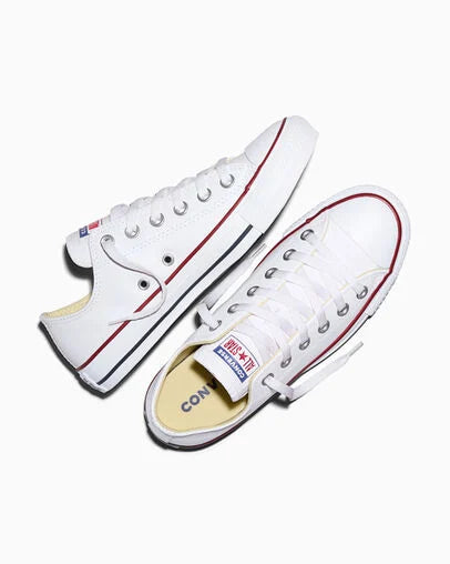 Converse Chuck Taylor All Star GS - White Leather
