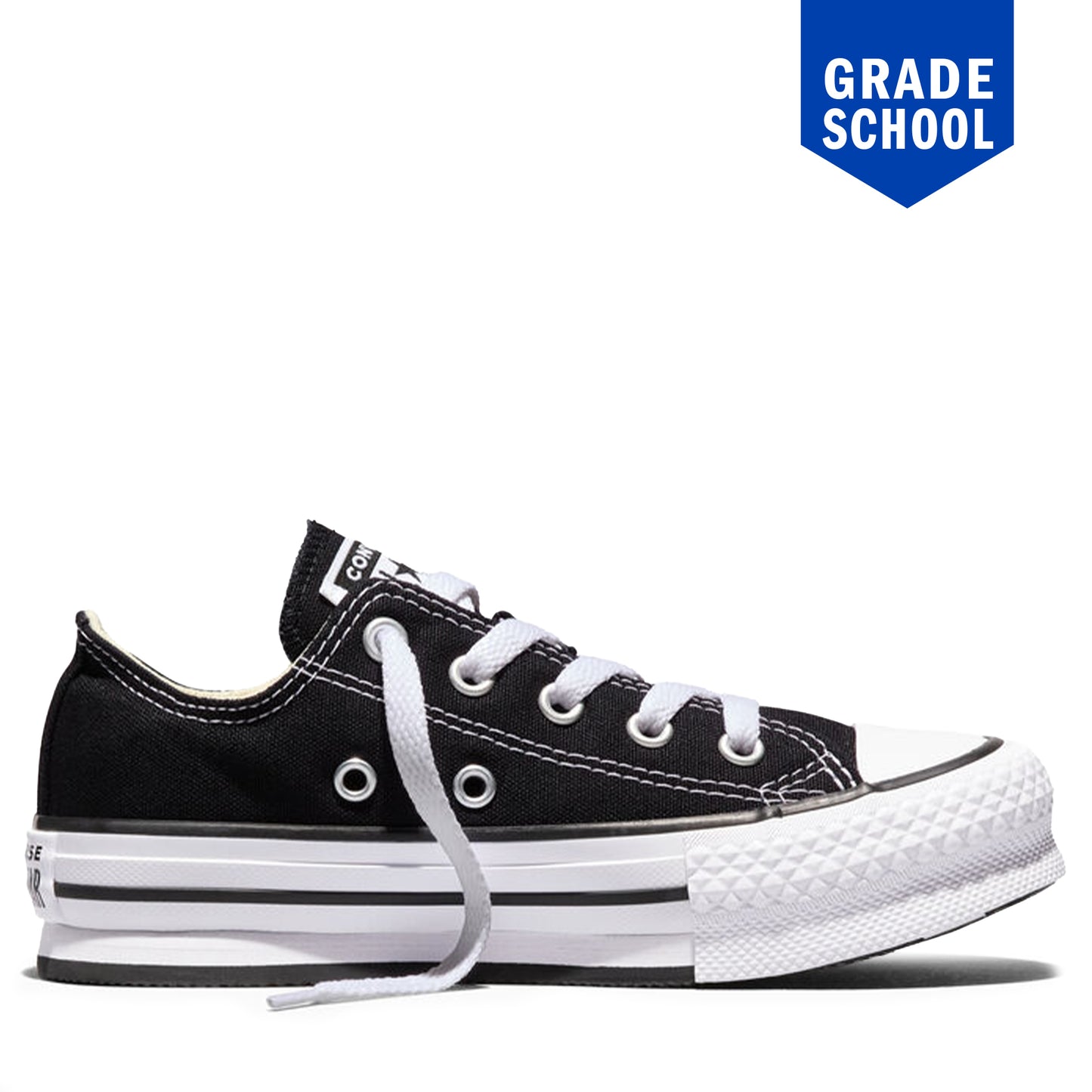 Converse Chuck Taylor All Star EVA Lift GS - Black/White