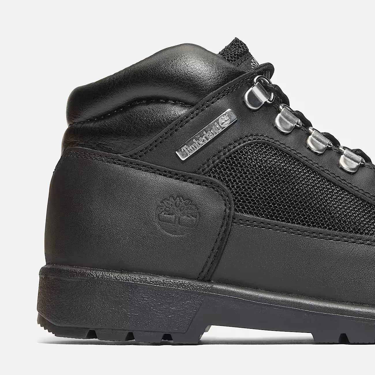 Grade School Timberland Junior Field Boot - Black