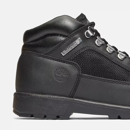 Grade School Timberland Junior Field Boot - Black