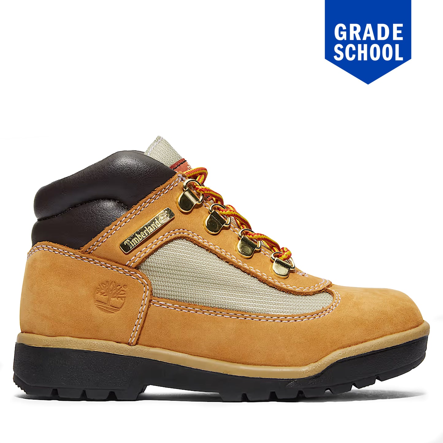 Grade School Timberland Junior Field Boot - Wheat Wheat