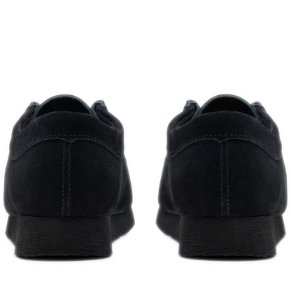 Grade School Clarks Wallabee Older - Black Suede