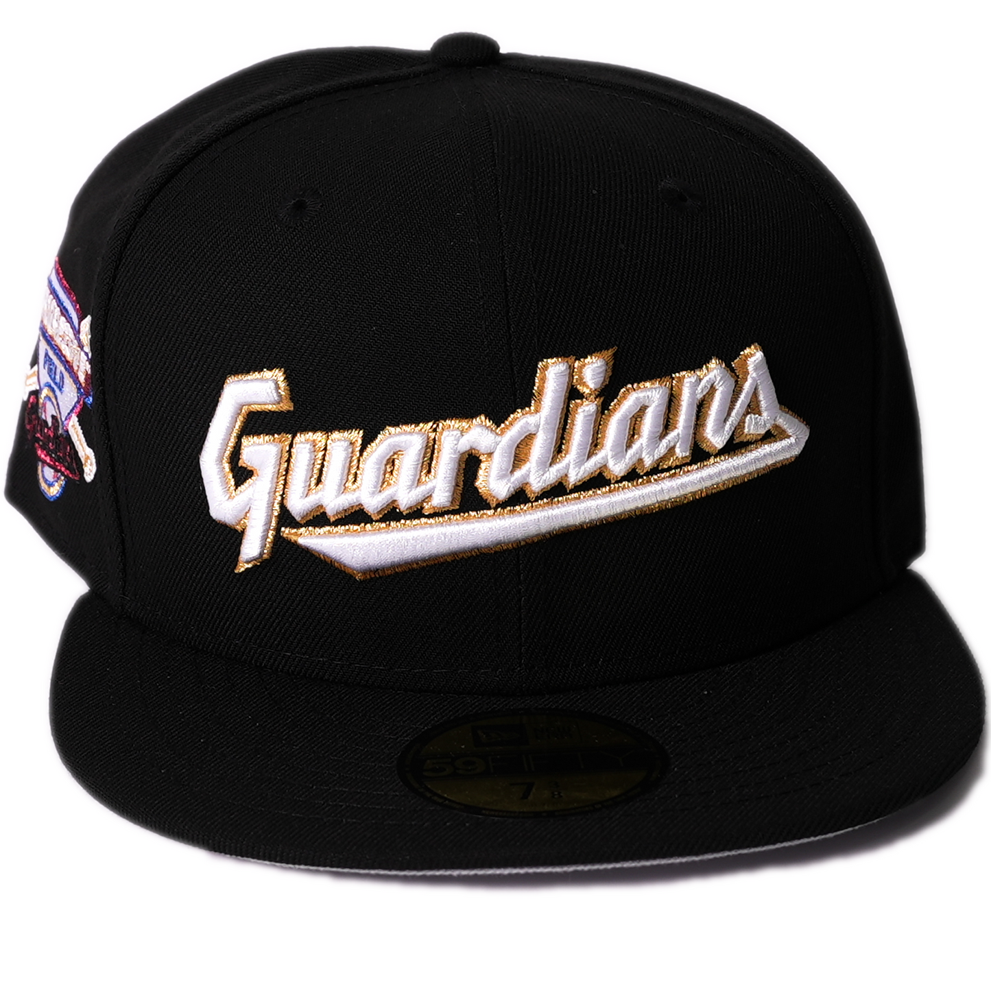 New Era Cleveland Guardians 59Fifty Fitted Hat - Black