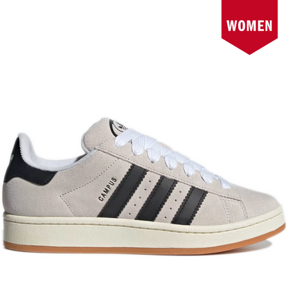 Women's Adidas Campus 00s - Crystal White/Core Black/Off White