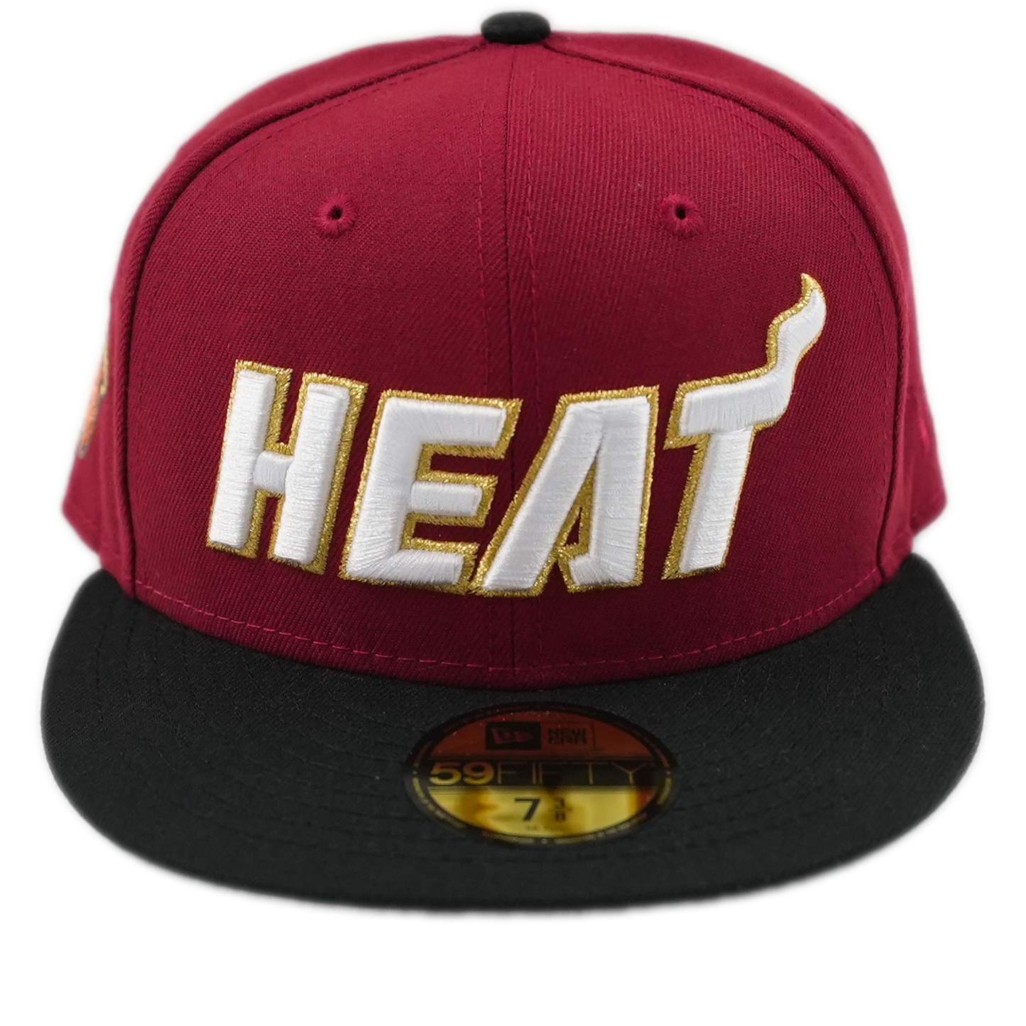 New Era Miami Heat 59Fifty Fitted Hat - Red/ Black