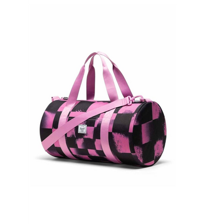 Herschel Kids Classic Duffel Bag - Stencil Checker / Opera Mauve