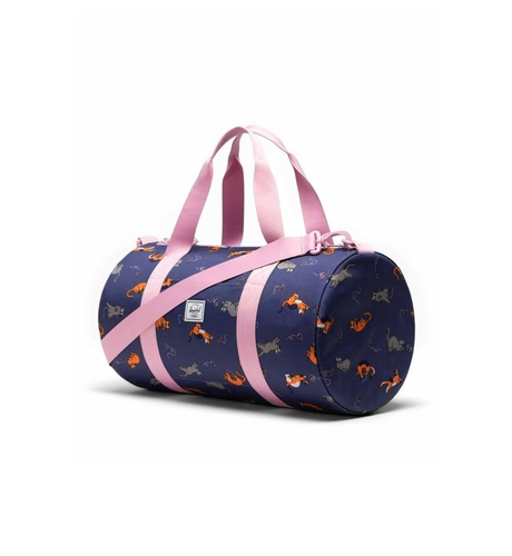 Herschel Kids Classic Duffel Bag - Little Cats Playing