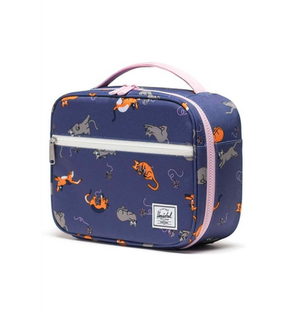 Herschel Pop Quiz Lunch Box - Little Cats Playing