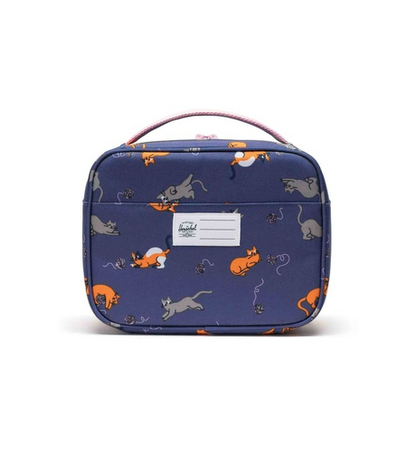 Herschel Pop Quiz Lunch Box - Little Cats Playing