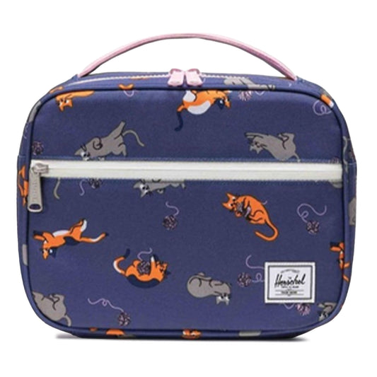 Herschel Pop Quiz Lunch Box - Little Cats Playing