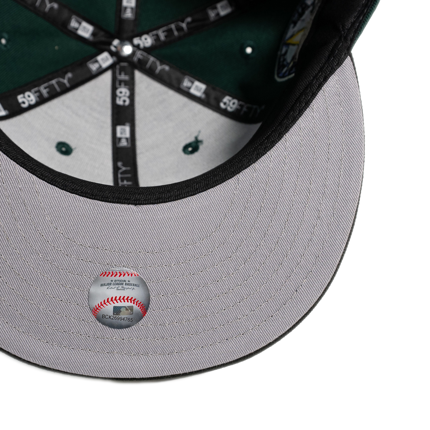 New Era Houston Astros 59Fifty Fitted Hat - Dark Green/ Black