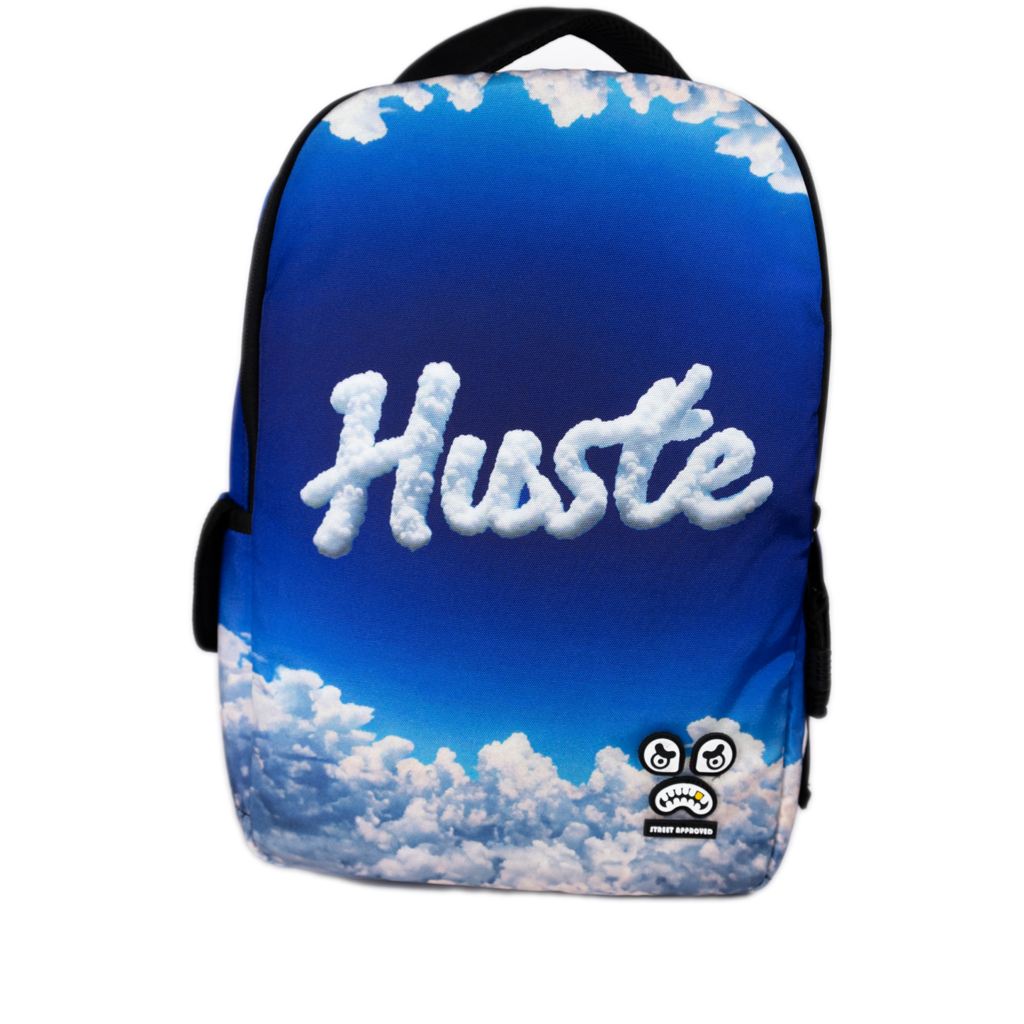 Streetz Iz Watchin Hustle Cloud Backpack - Blue