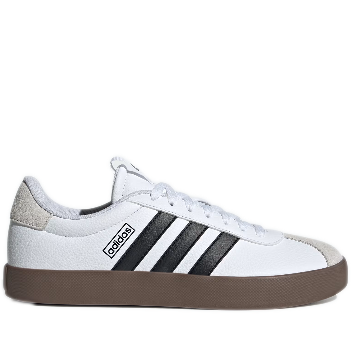 New adidas Vl Court 3.0 Core Black Cloud White Gum Men\'s Shoes Size 11 Adidas VL Court 3.0 Carbon Core White Gold Shoes Men main image 2