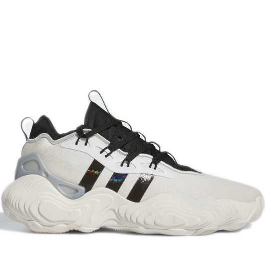 Men's Adidas Trae Young 3 Basketball Shoes - Grey/ Black