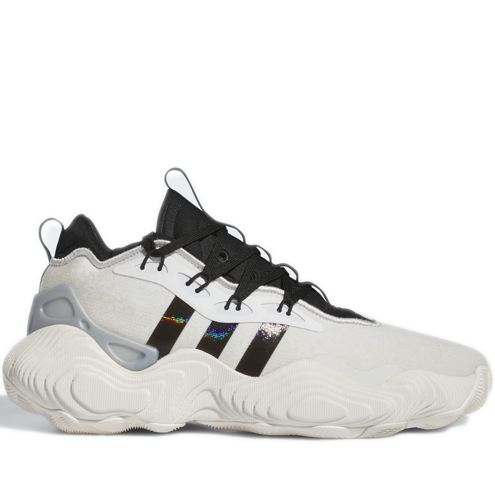 Men's adidas Trae Young 3 Basketball Shoes - Grey/ Black 8.5 Men's adidas Trae Young 3 Basketball Shoes - Grey/ Black 8.5
