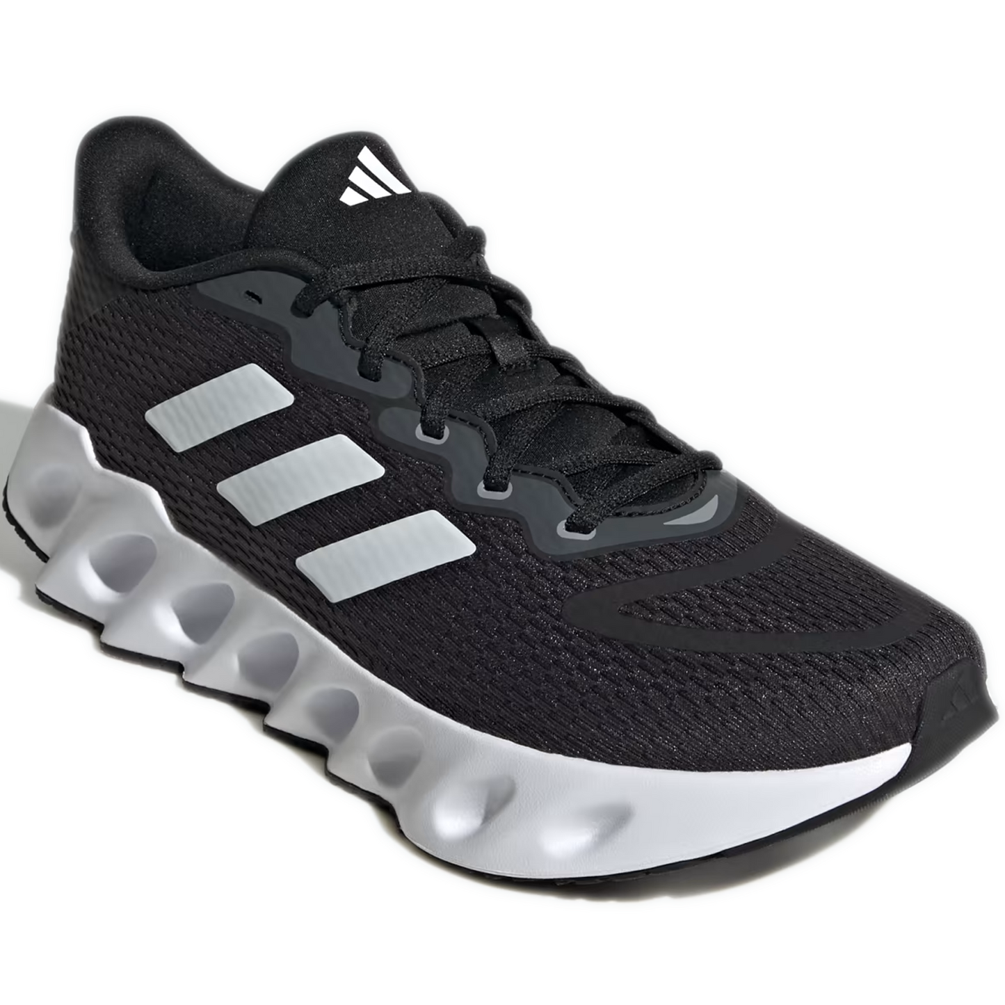 Men's Adidas Switch Run Running Shoes - Black/ White