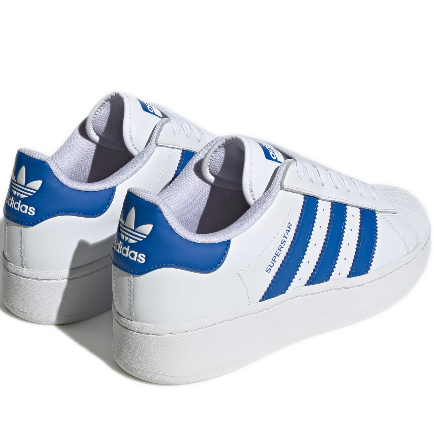 Men's Adidas Superstar XLG Shoes - White/ Blue