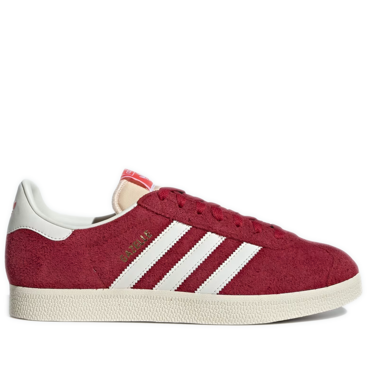 Men's Adidas Gazelle Shoes - Team Victory Red / Off White / Cream White