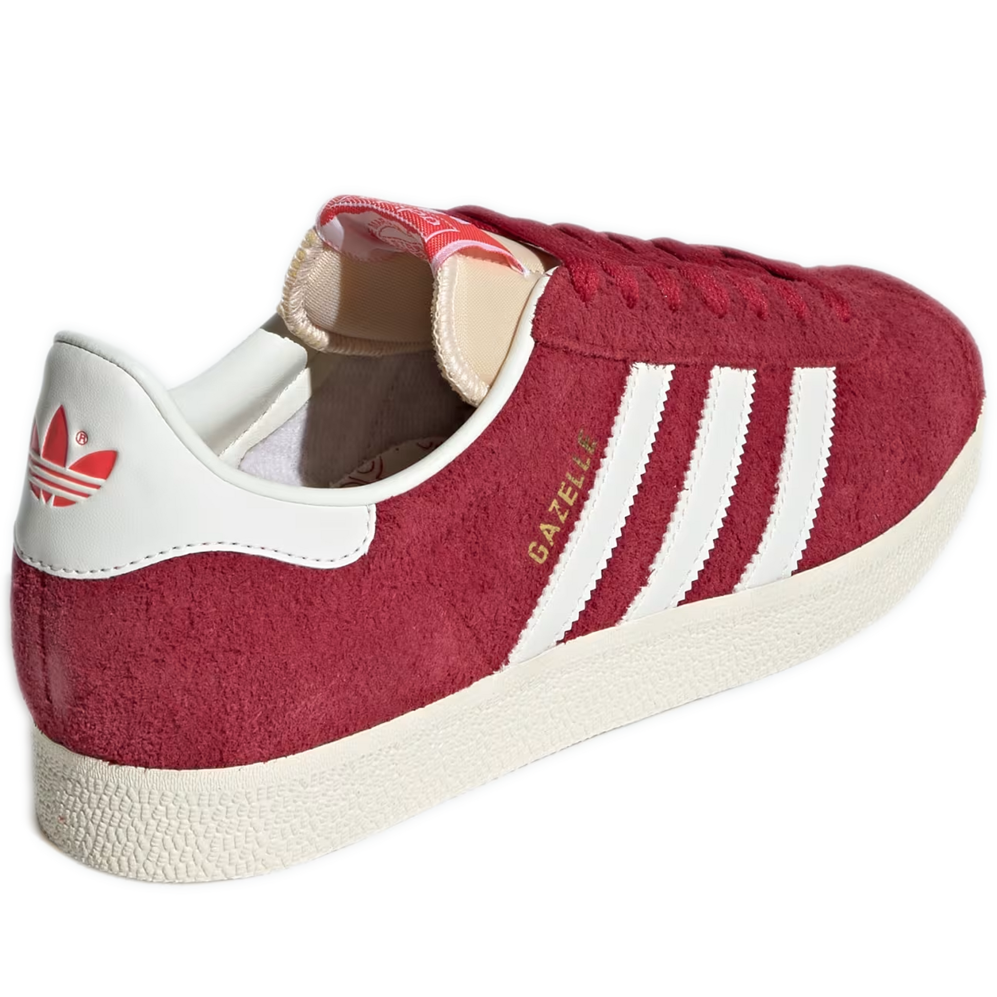 adidas Gazelle 'Team Victory Red Off White Cream White' Men's Shoes 9.5 adidas Gazelle 'Team Victory Red Off White Cream White' Men's Shoes 9.5