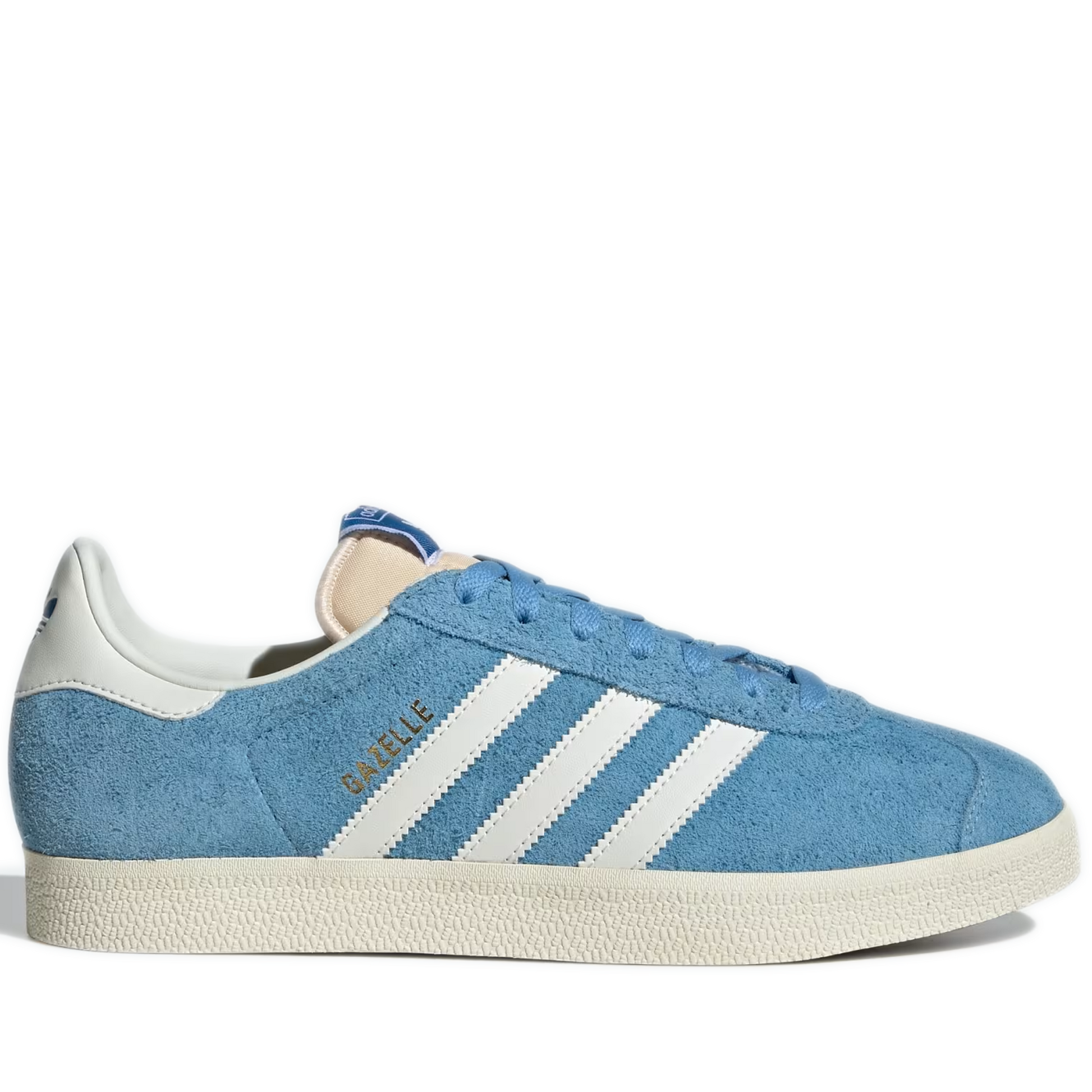 Men's Adidas Gazelle Shoes Light Blue/Off White/Cream White