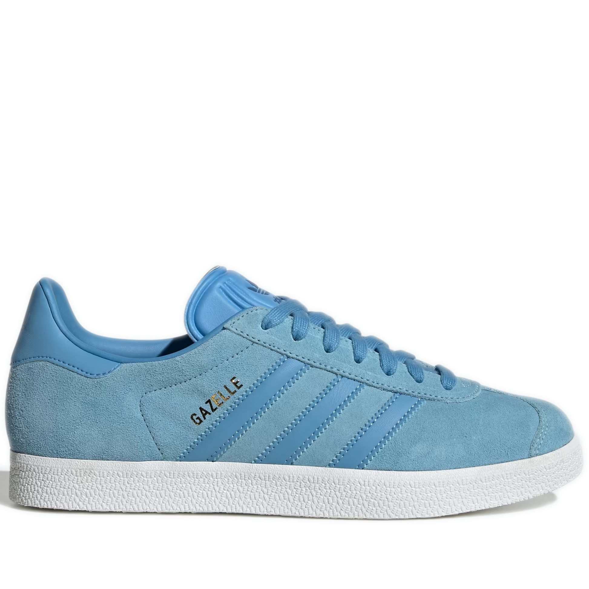 Men's Adidas Gazelle Shoes Clear Blue Light Blue Off White